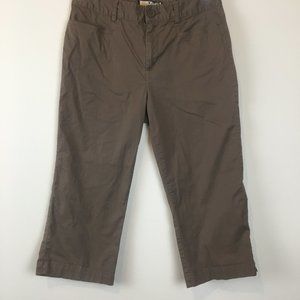 Havana Jack's Cafe Brown Capri/Crop Pant 8P